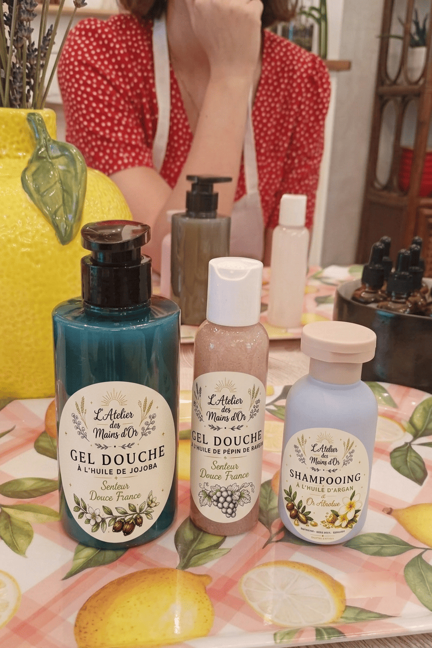 Atelier création gel gouche & shampoing naturels à Paris