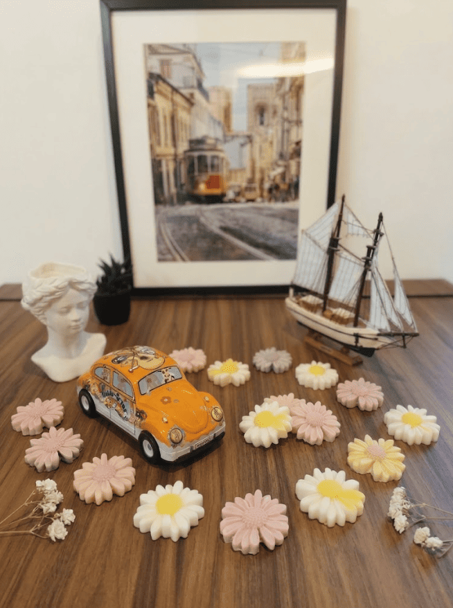 Coffret Fondants Parfumés Voiture Vintage & Fleurs