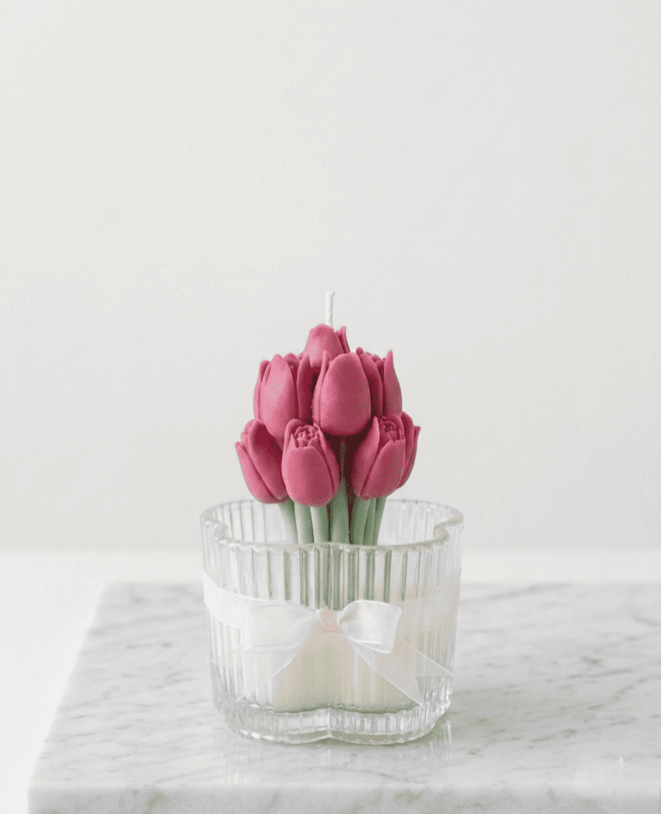 Bougie Tulipes