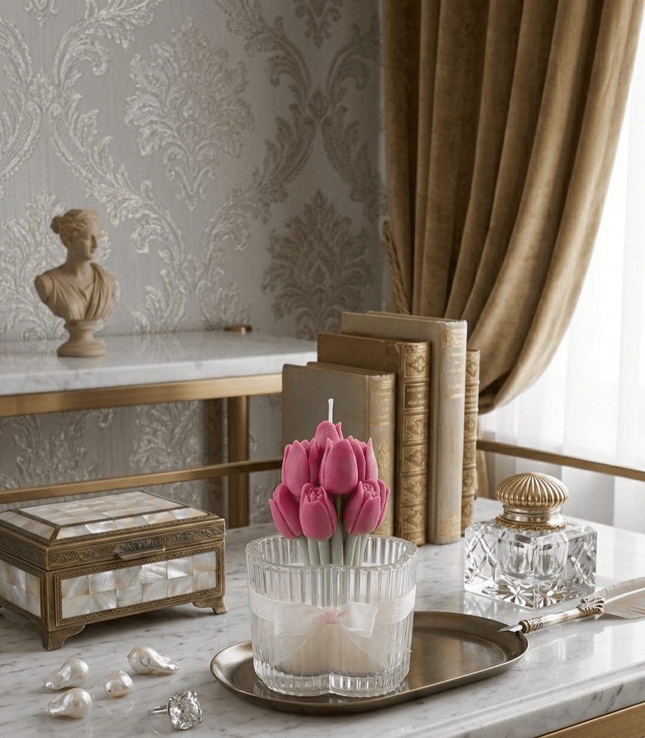 Bougie Tulipes