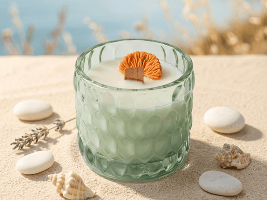 Bougie parfumée agrume Zeste de Soleil - L'Atelier des Mains d'Or