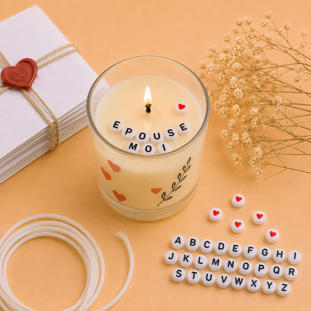 Atelier Bougie à Message Caché : Coulez un mot secret dans la cire