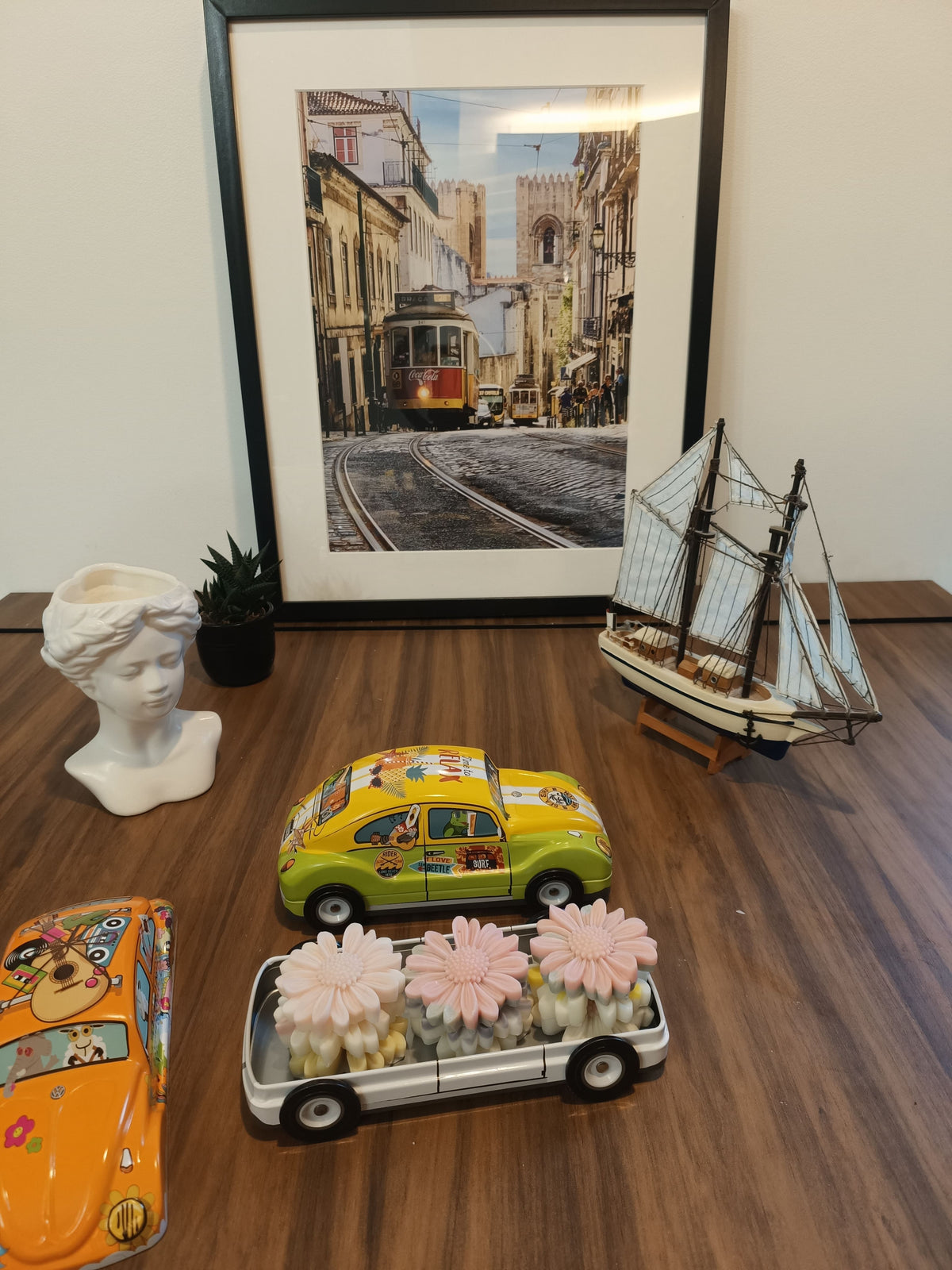 Coffret Fondants Parfumés Voiture Vintage & Fleurs