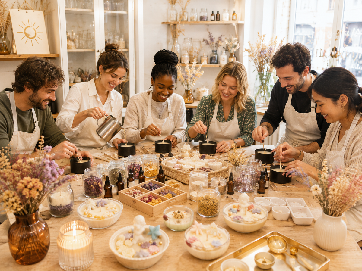 Menu Team building, atelier creatif d'equipe