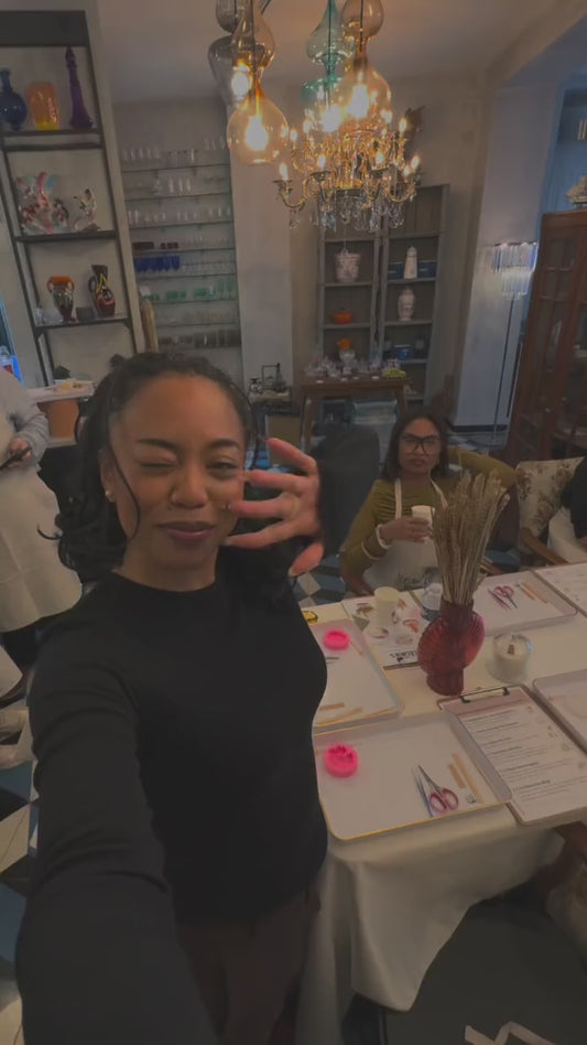 Atelier Création de Bougies Parfumées et fleur en cire