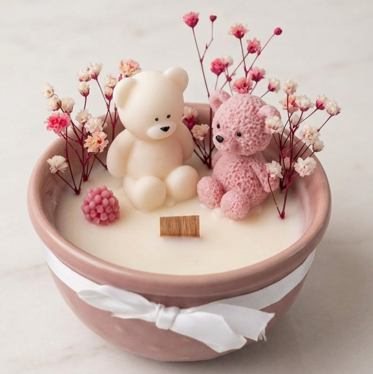 Atelier Création de Bougies Parfumées et fleur en cire