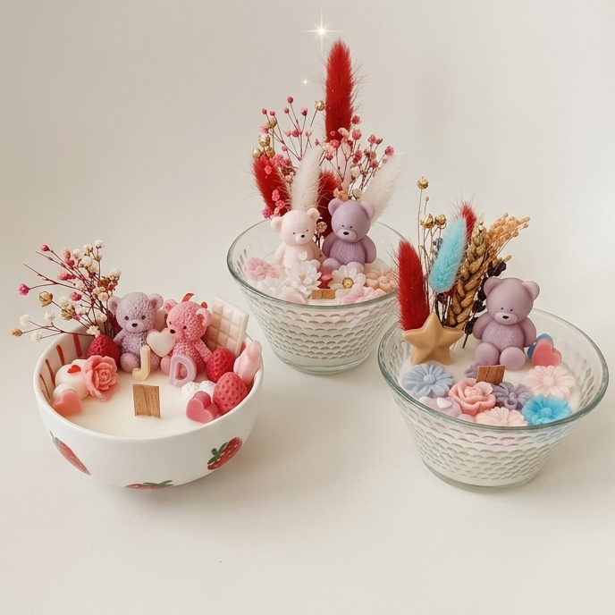 Atelier Création de Bougies Parfumées et fleur en cire
