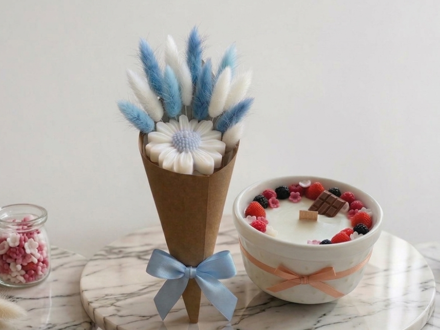 Atelier Création de Bougies Parfumées et fleur en cire