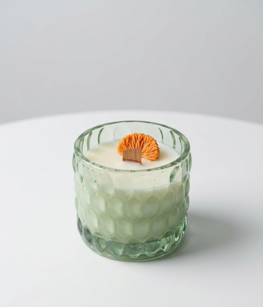 bougie parfumee agrume